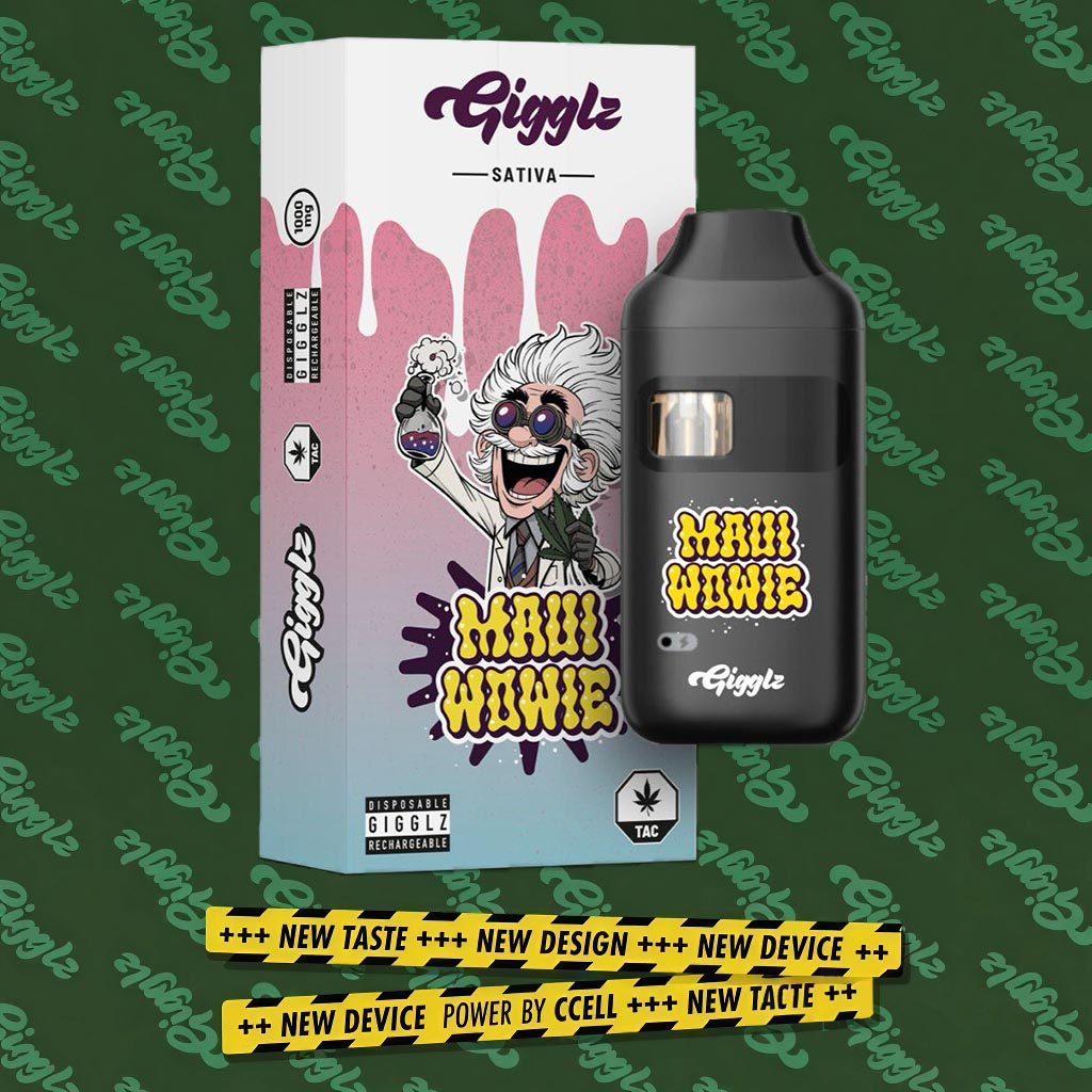 Gigglz Maui Wowie TAC Vape 1ml Gigglz Maui Wowie TAC Vape 1ml