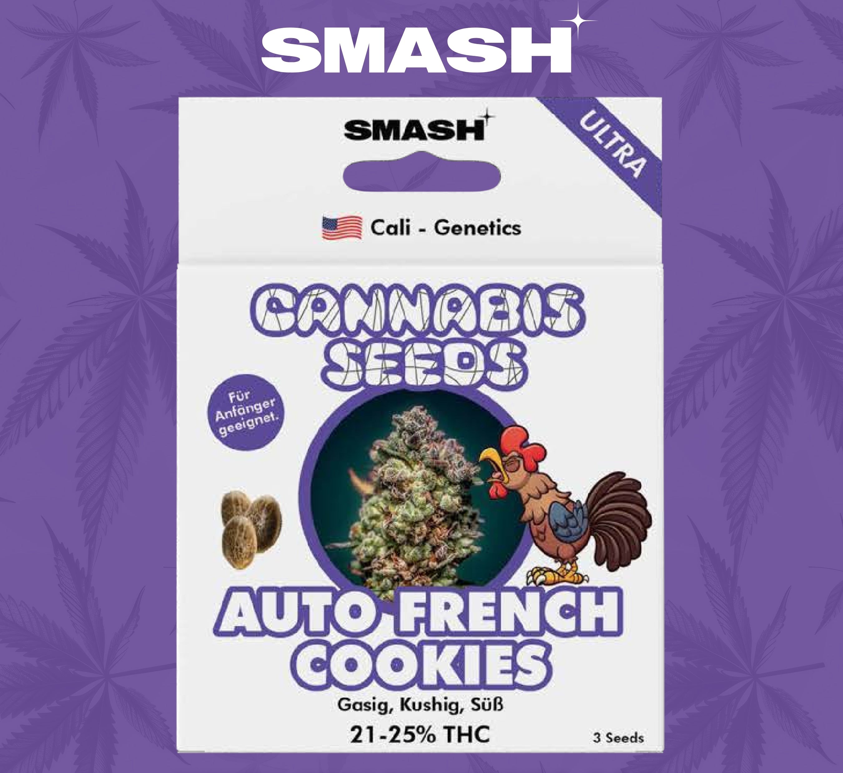 Smash Cannabissamen - Auto French Cookies