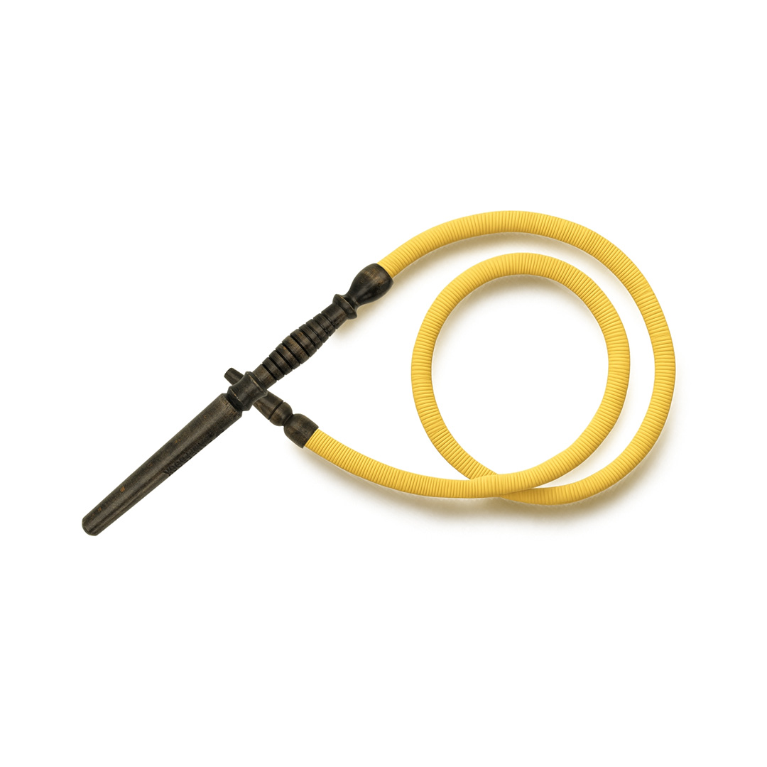 Dampfbock Shisha Tradi Veganlederschlauch Flex Metall Grau Dampfbock Shisha Tradi Veganlederschlauch Flex Metall Grau