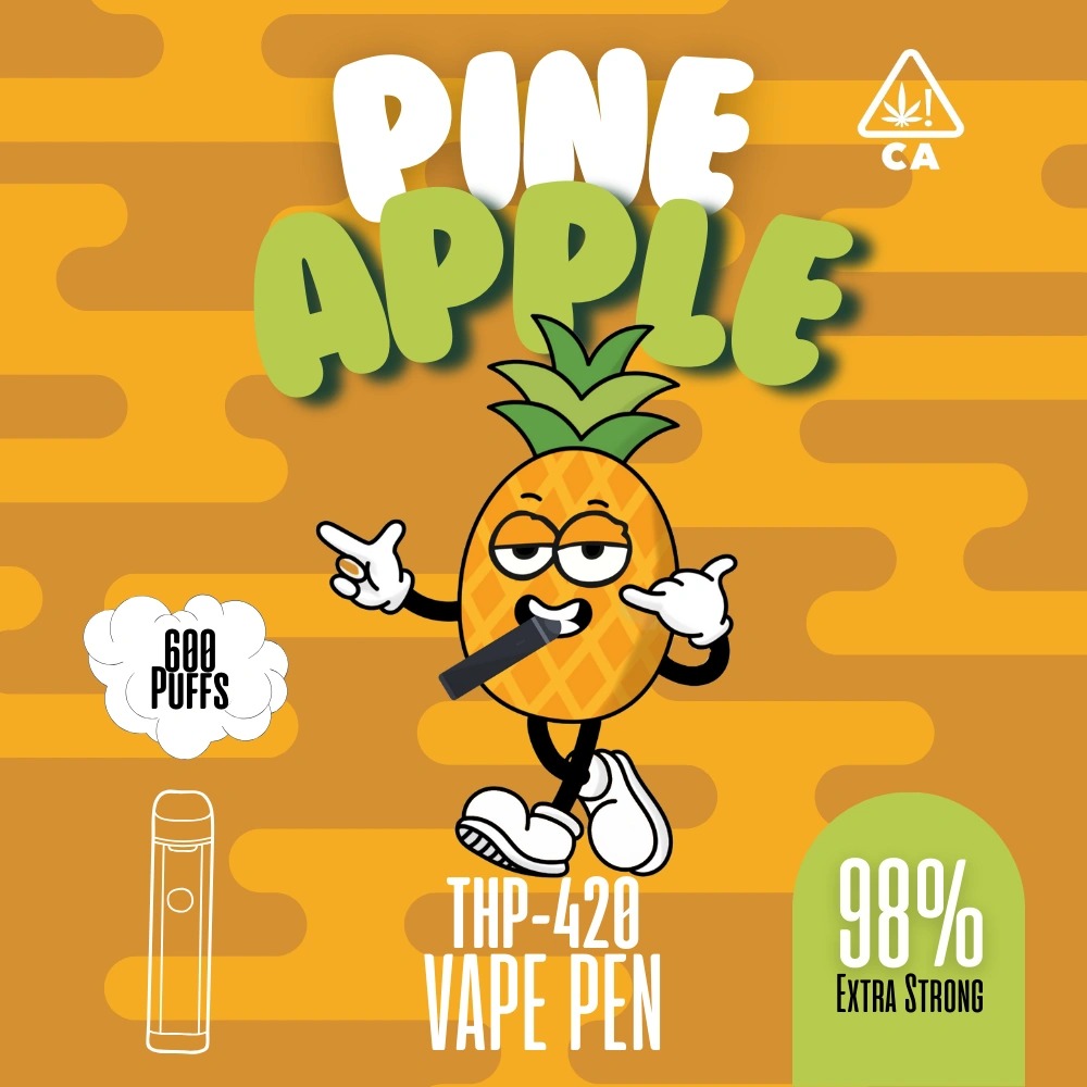 Highappy THP420 Vape Pineapple 1ml Highappy THP420 Vape Pineapple 1ml
