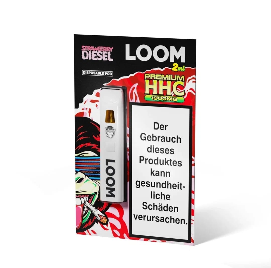Loom-HHC-Vape-Strawberry-Diesel Loom HHC Vape Strawberry Diesel