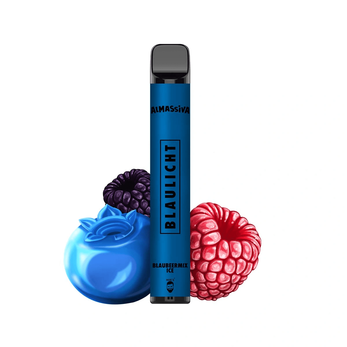 Al_Massiva_Vape_Blaulicht_mit_Nikotin Al Massiva Einweg E-Zigarette - Blaulicht 2% Nikotin 600 Züge