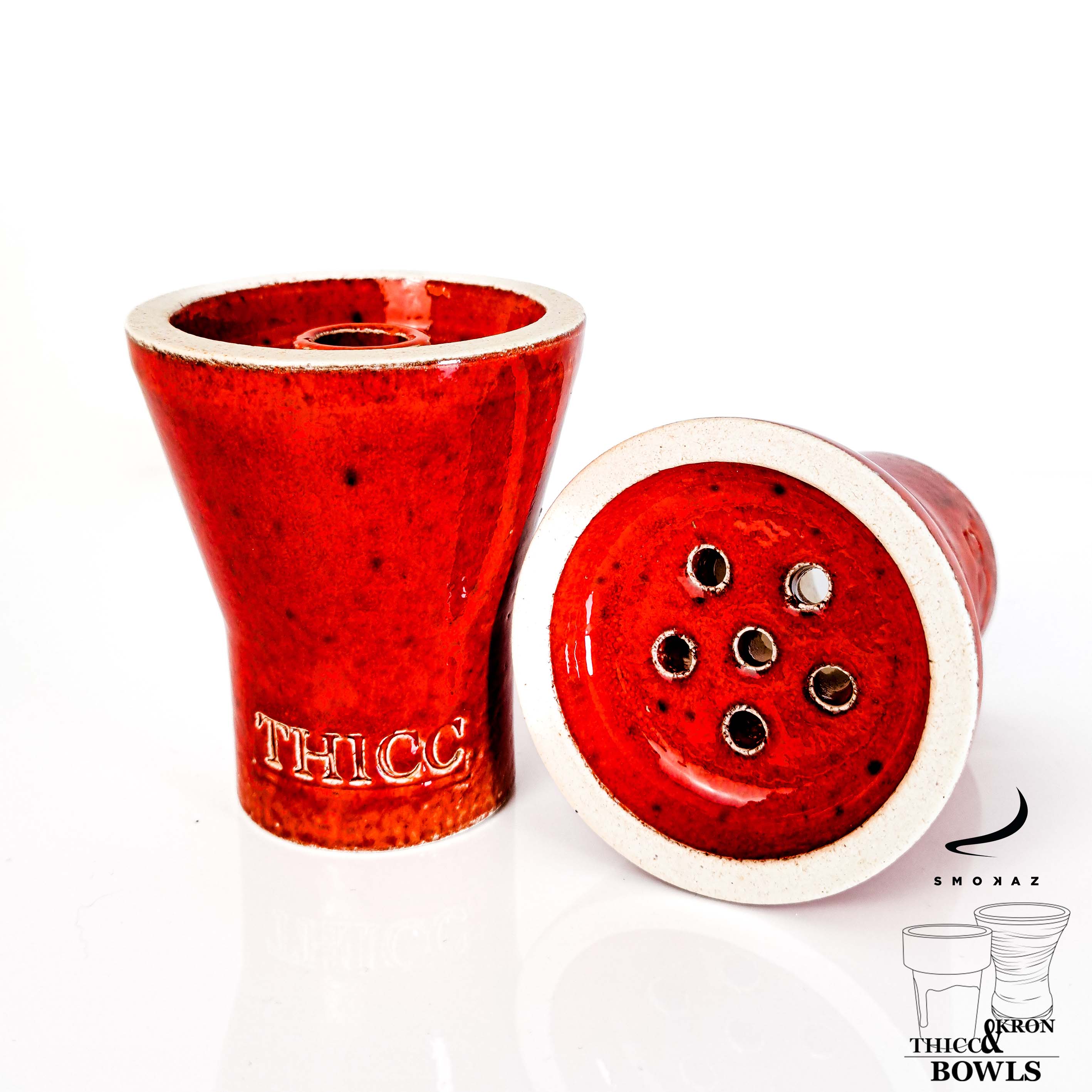 Thicc Bowl Plus Shisha Killer Bowl Red Thicc Bowl Plus Shisha Killer Bowl Red