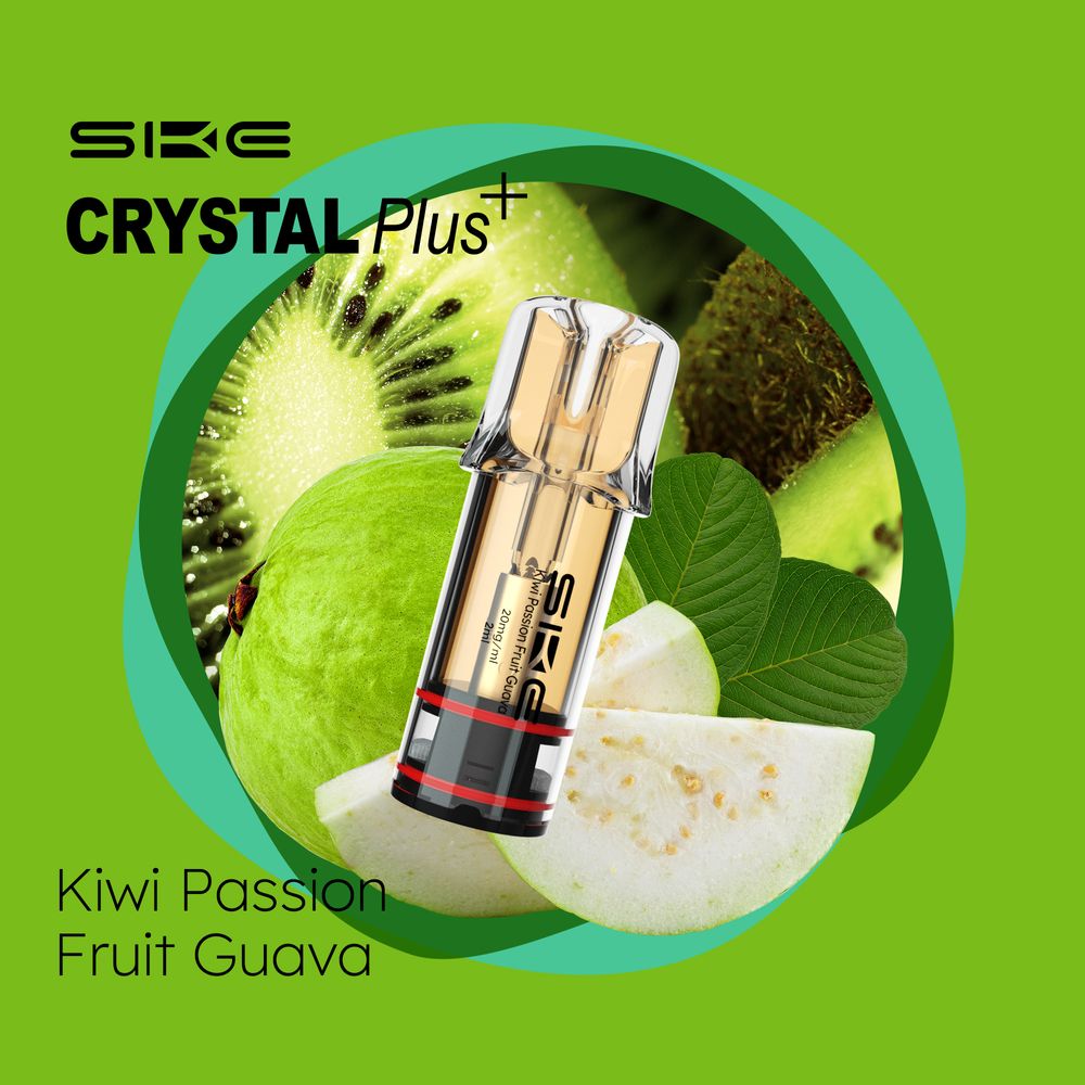 SKE Crystal Plus Pod Kiwi Passion Fruit Guava