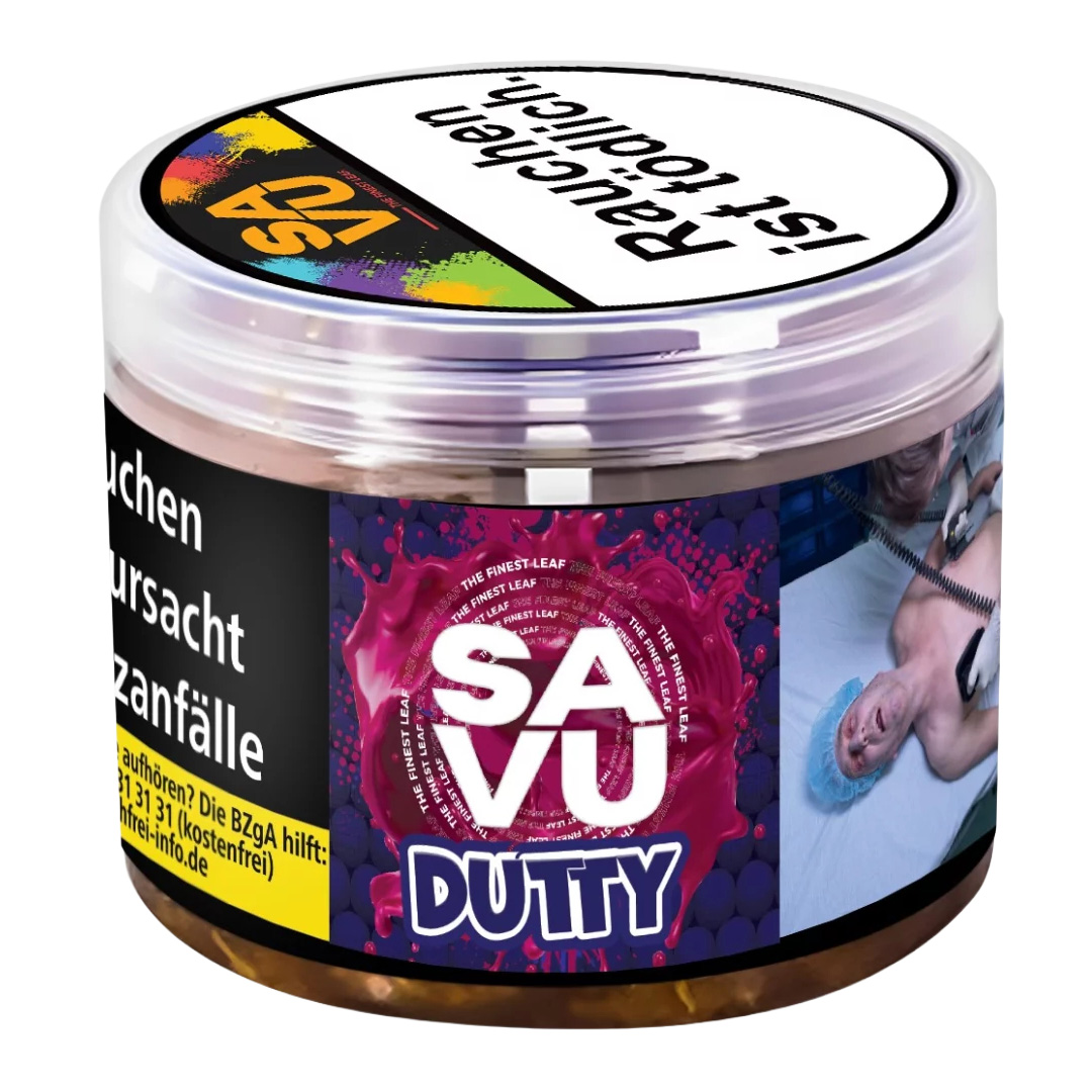 Savu Shisha Tabak Dutty 200g