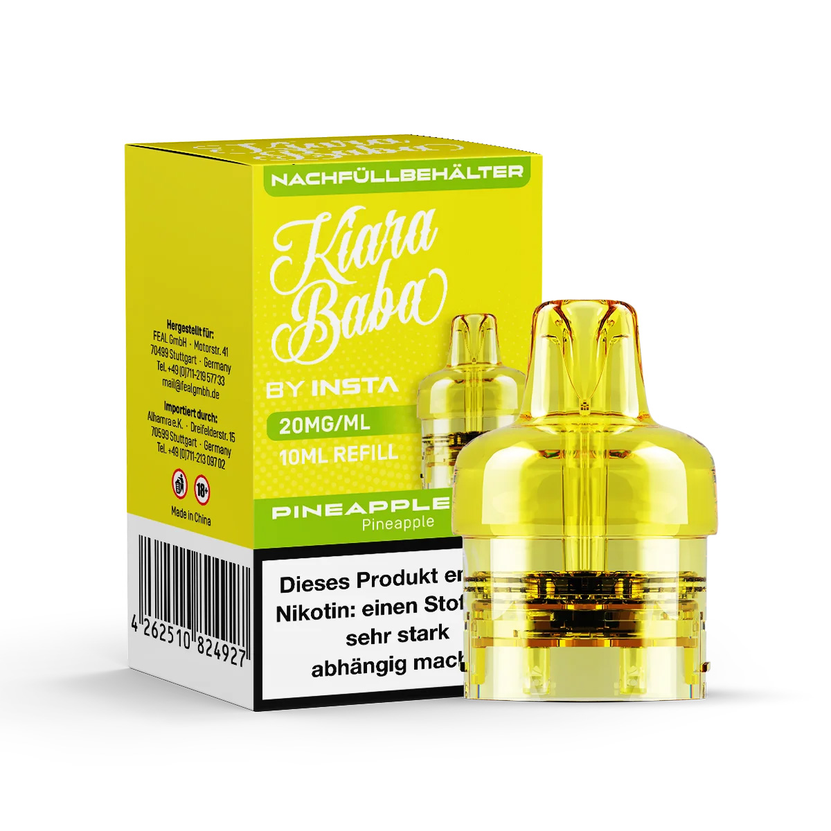 Kiara Baba 10K Pod - Pineapple Pop 10ml