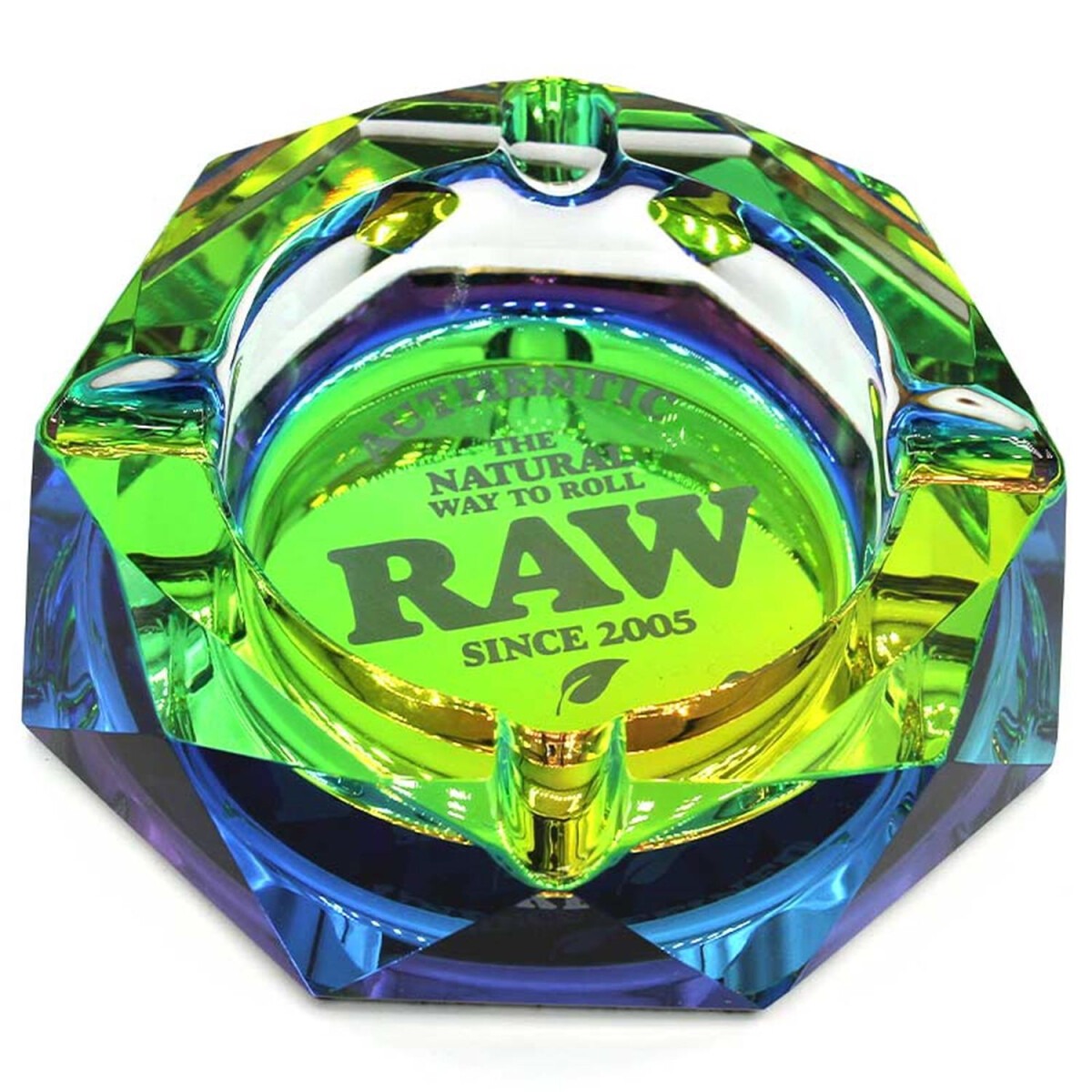 Raw Glas Aschenbecher Rainbow Raw Glas Aschenbecher Rainbow