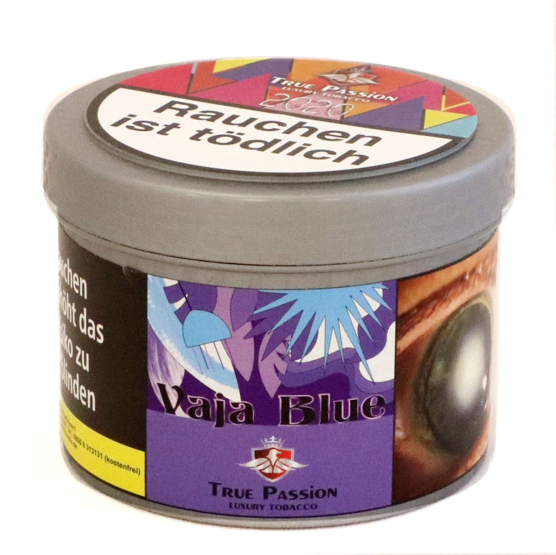 True Passion Shisha Tabak - Vaja Blue 200g