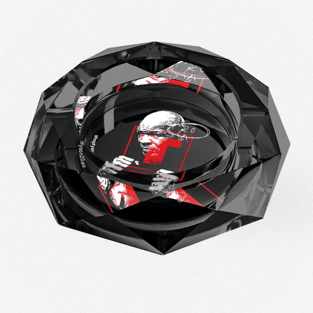 Tyson 2.0 - Aschenbecher Diamond Cut Boxing Mike - Größe L