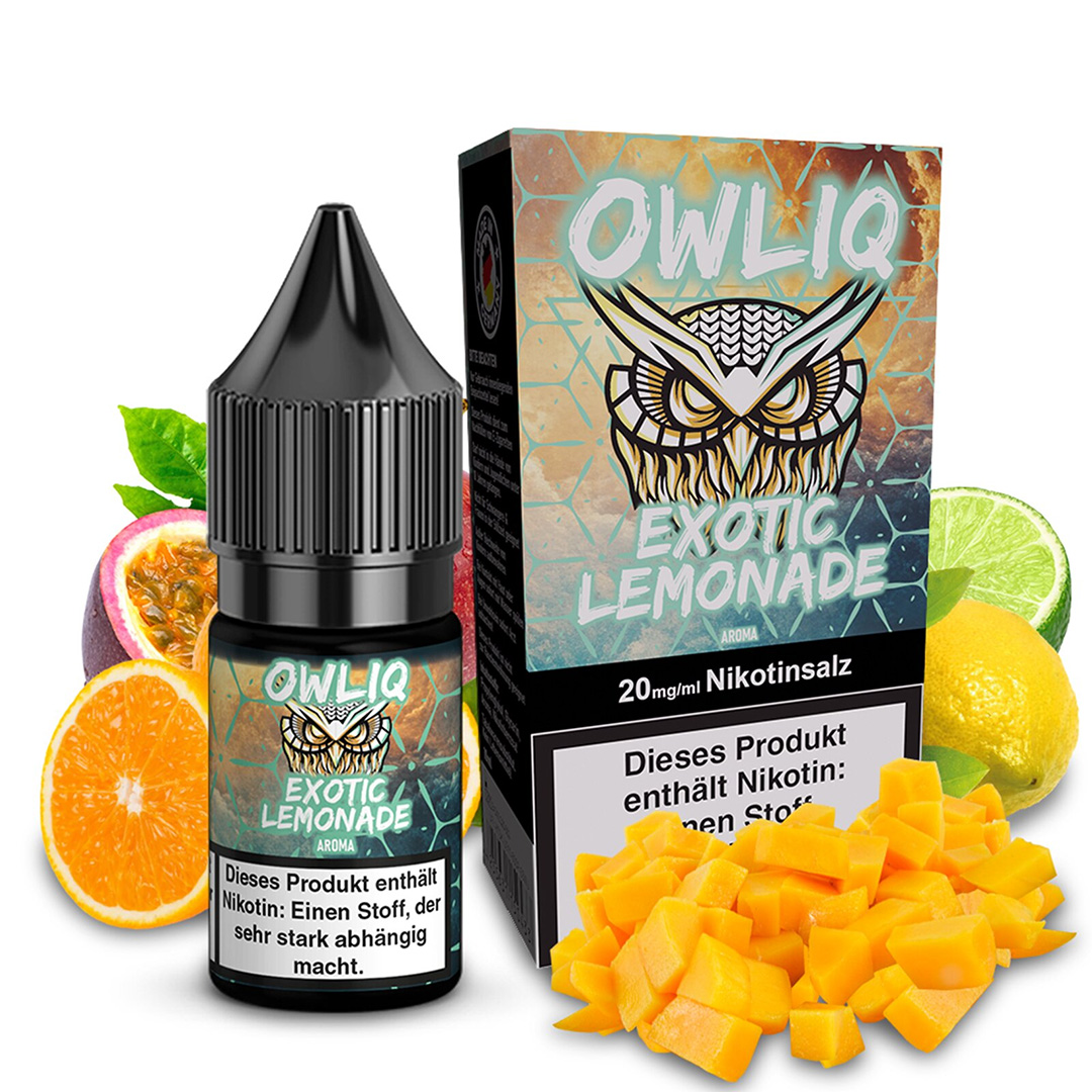 Owliq Liquid Exotic Lemonade 20mg 10ml Owliq Liquid Exotic Lemonade 20mg 10ml