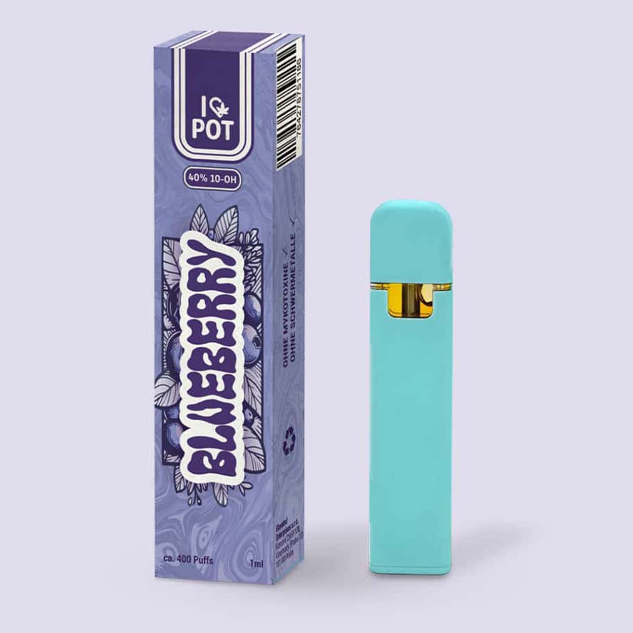 I Love Pot 10-OH-HHC Vape - Blueberry 1ml