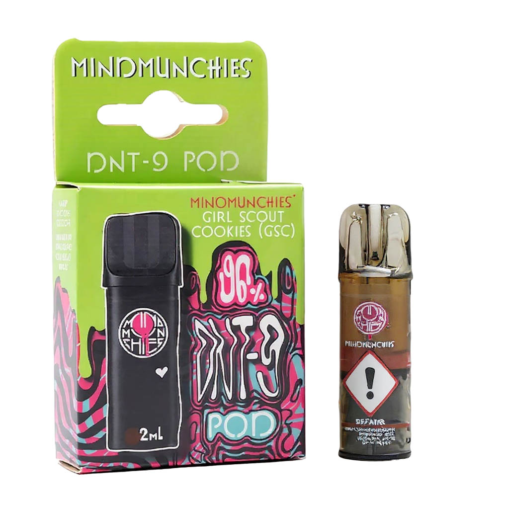 Mind Munchies DNT-9 Pod Girl Scout Cookies 2ml Mind Munchies DNT-9 Pod Girl Scout Cookies 2ml