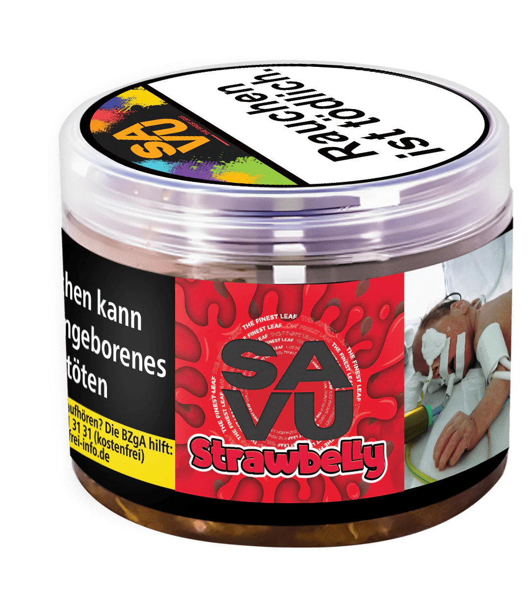 Savu Shisha Tabak Strawbelly 200g Savu Shisha Tabak Strawbelly 200g