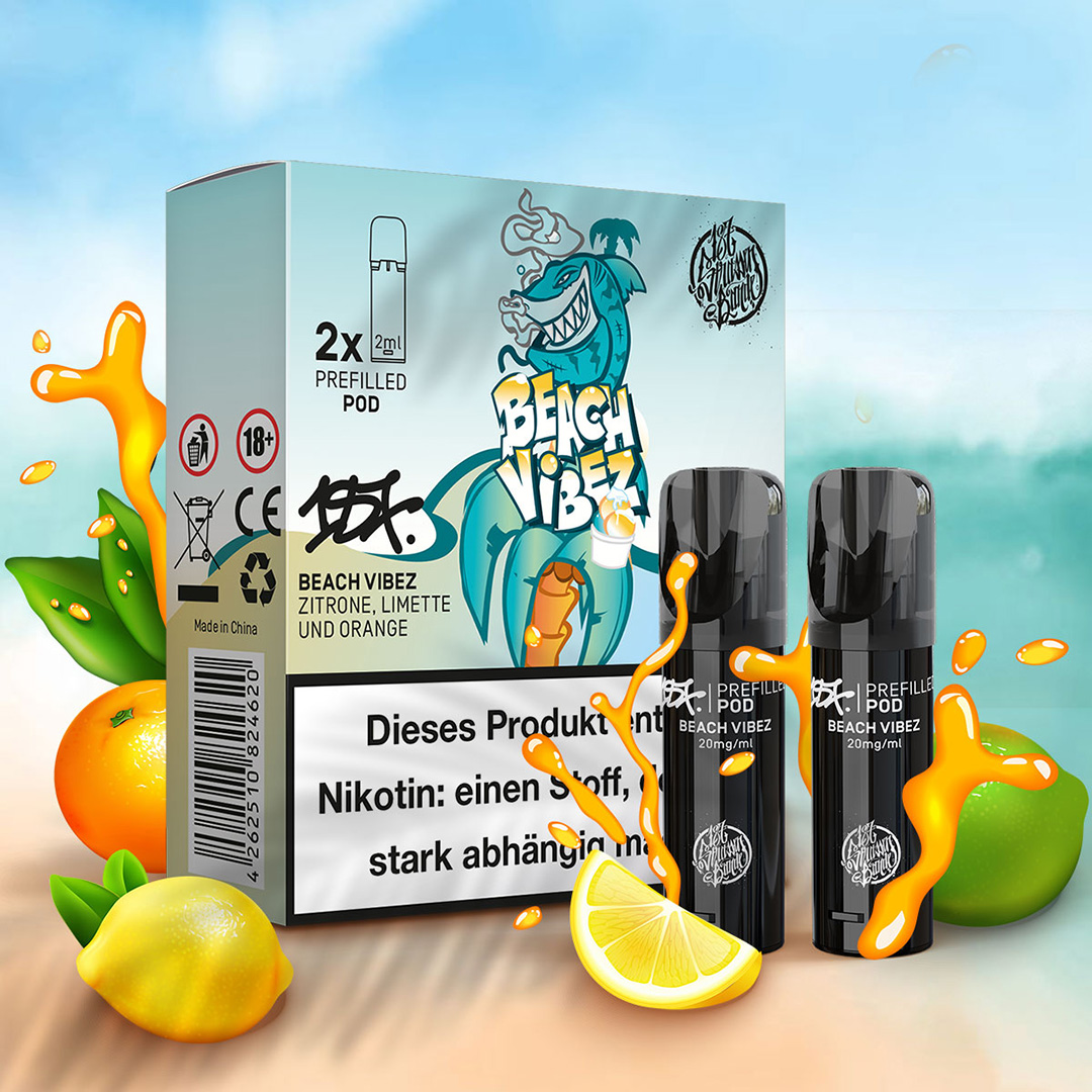 187 Vape Pod Beach Vibez 2er Pack 187 Vape Pod Beach Vibez 2er Pack