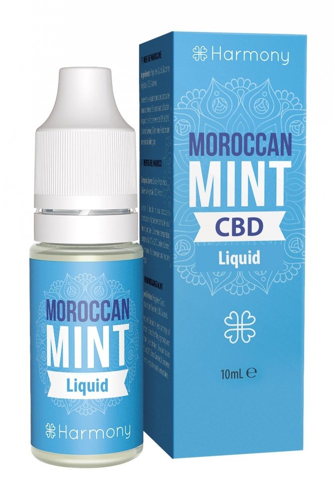 Harmony CBD Liquid Moroccan Mint 10ml 300mg Harmony CBD Liquid Moroccan Mint 10ml 300mg