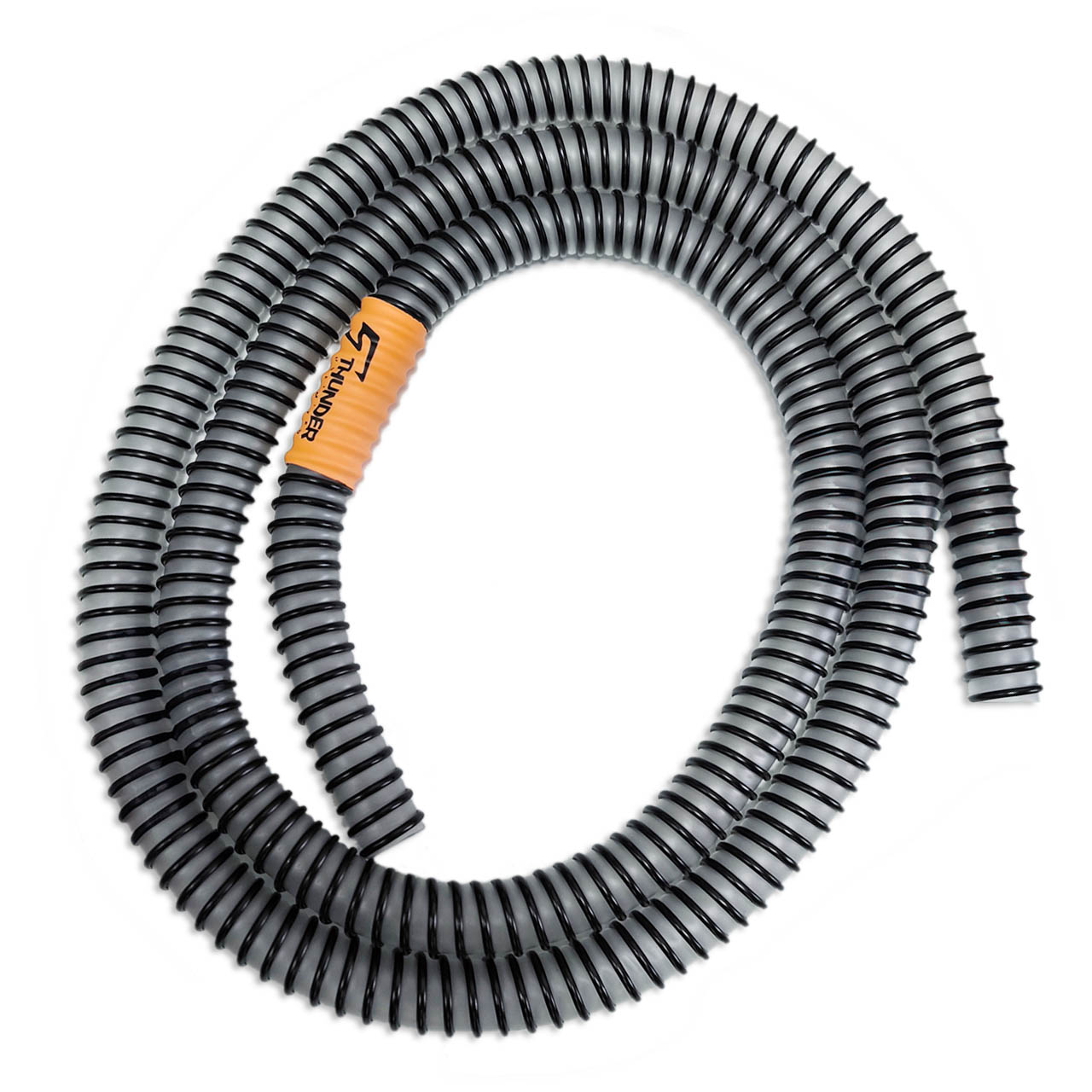 Thunder Hookah - Thunder Slim Silikonschlauch Black