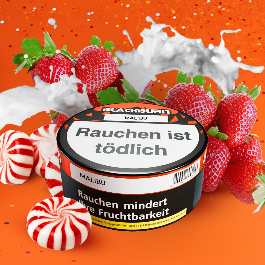 Blackburn Darkblend Shisha Tabak Malibu 100g