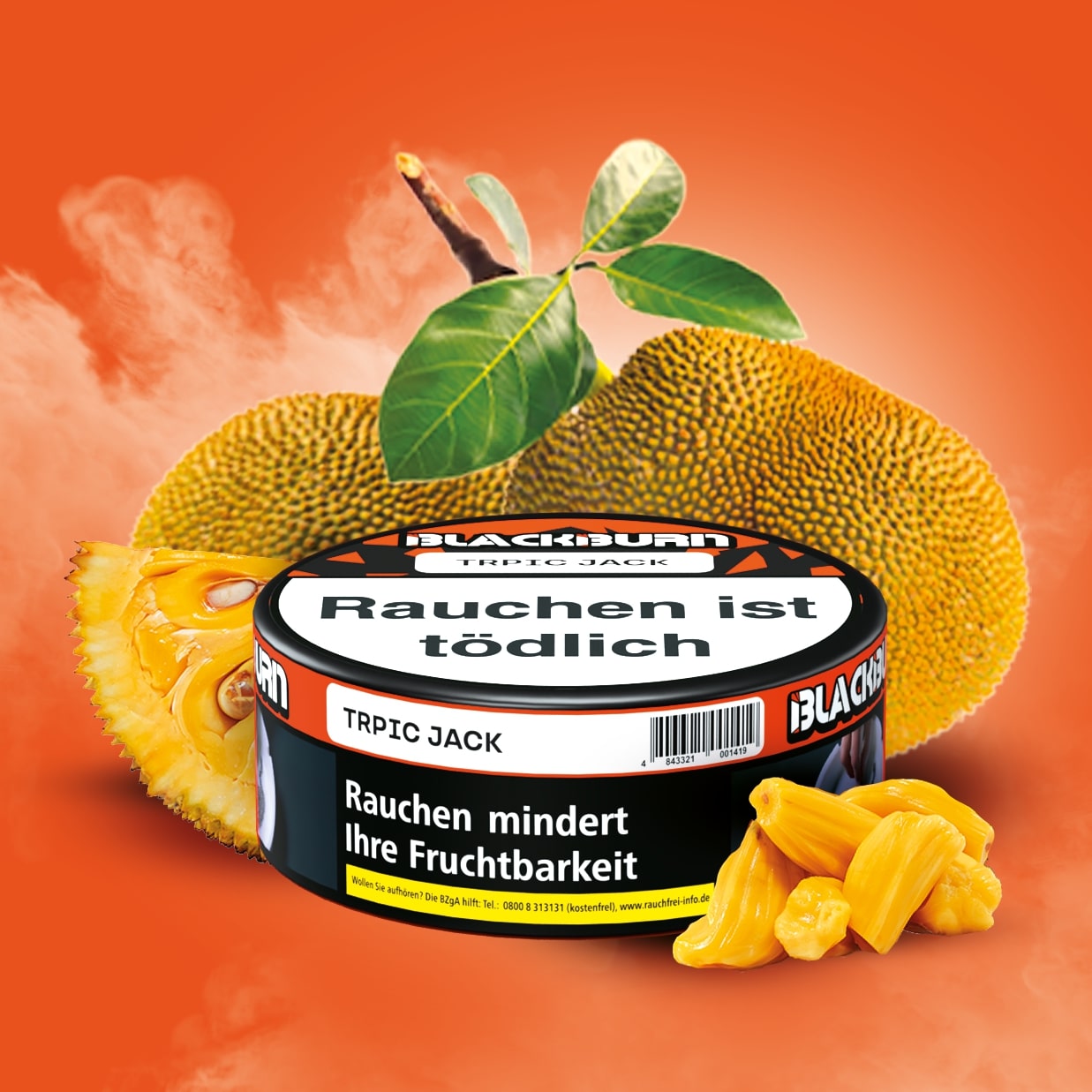 Blackburn Shisha Tabak Trpic Jack 100g Blackburn Shisha Tabak Trpic Jack 100g