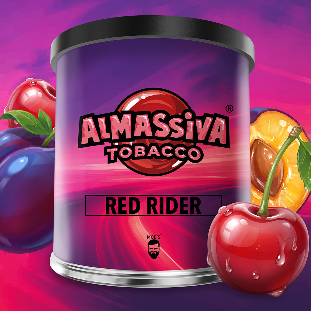 Al Massiva Virginia Shisha Tabak Red Rider 200g
