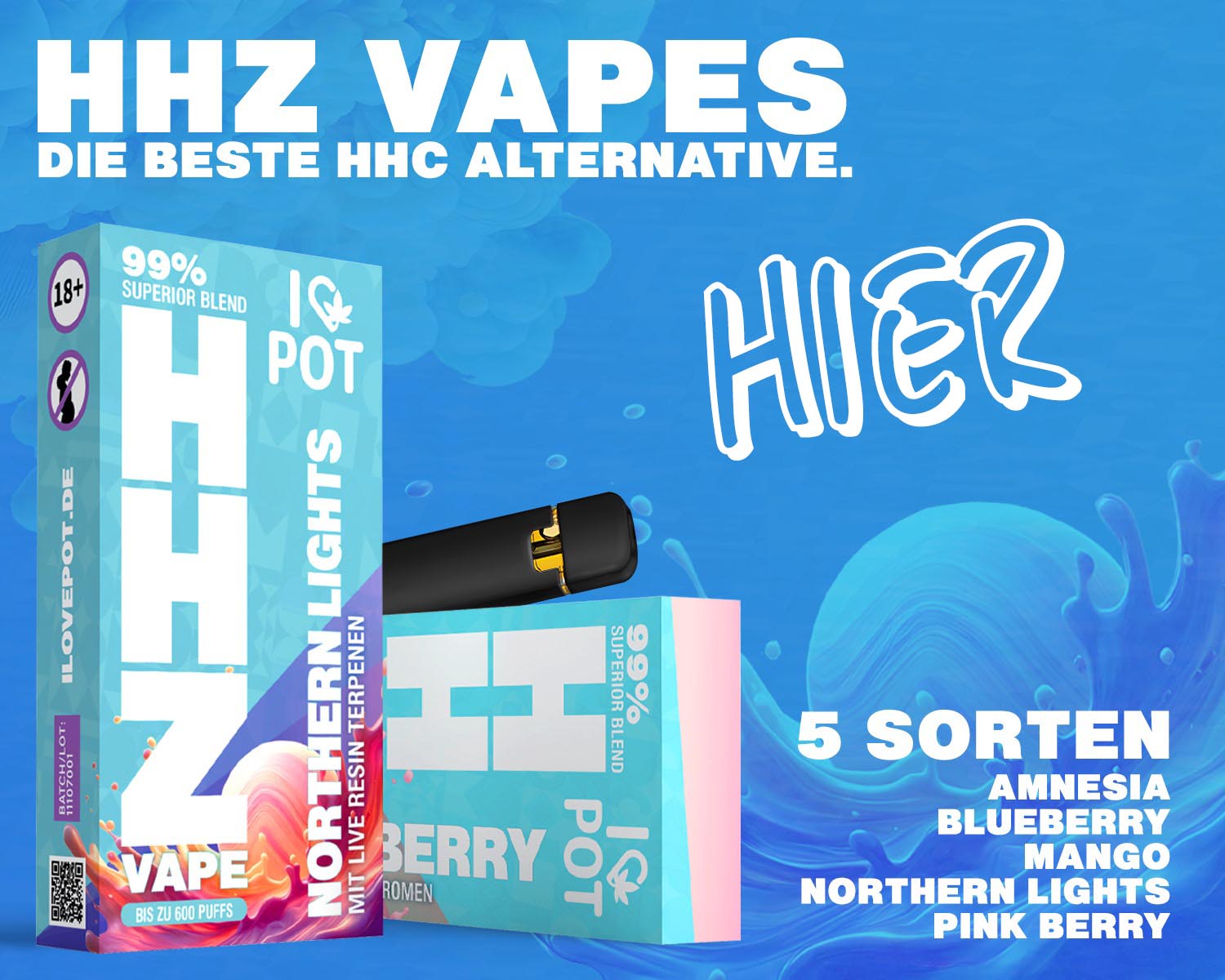 I love Pot Banner zu der Kategorie HHZ I love Pot Banner zu der Kategorie HHZ