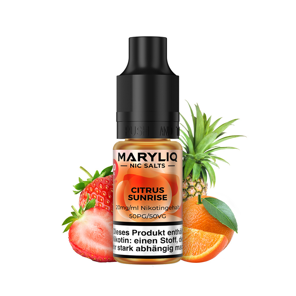 Maryliq - Citrus Sunrise Nikotinsalz Liquid 10ml | 20mg/ml