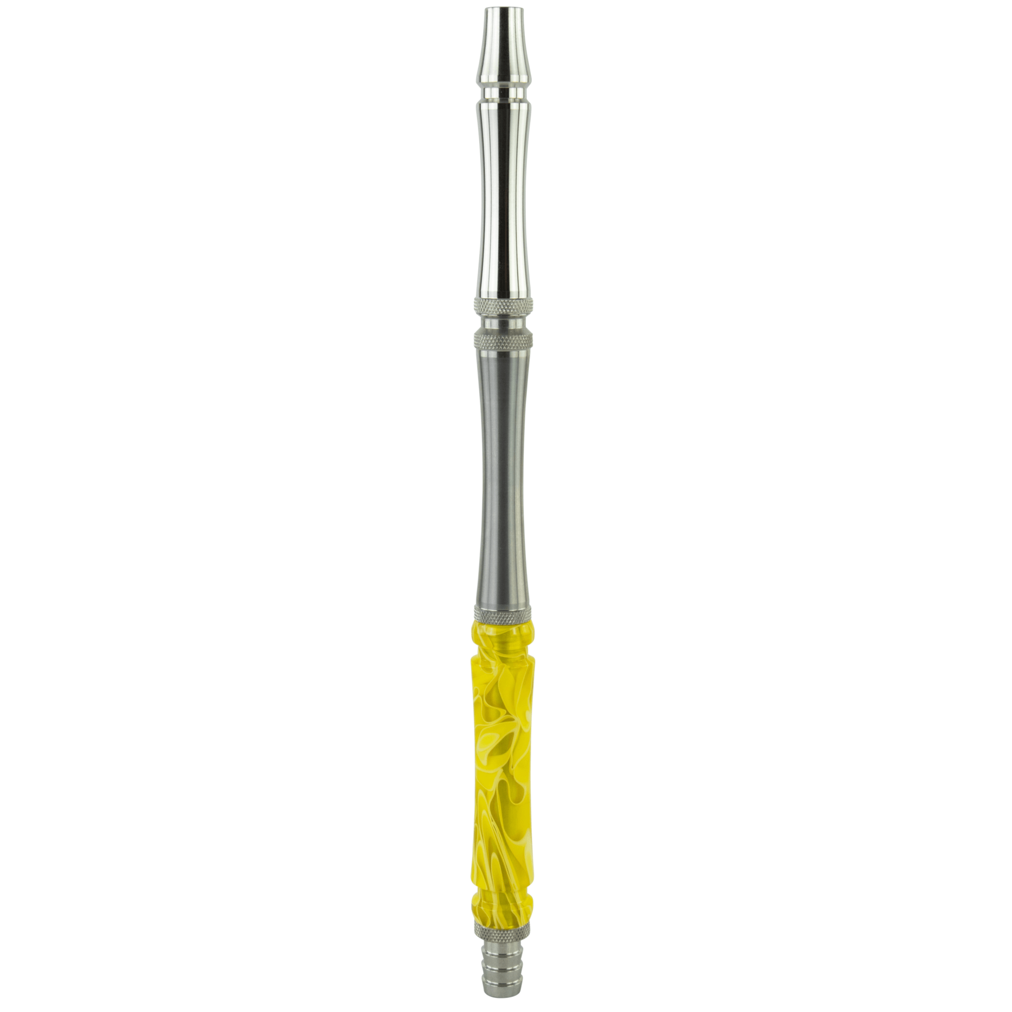 Moze-Breeze-Two-Line-Stainless-Steel-Moutpiece-Wavy-Yellow Moze - Stainless Steel Mouthpiece - Wavy Yellow
