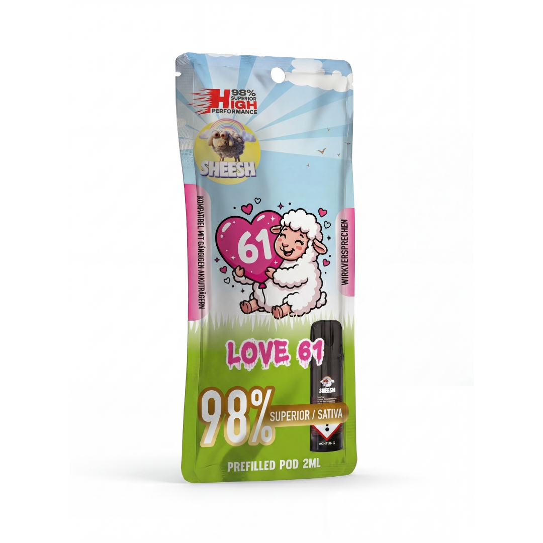 Sheesh Signature Superior Pod Love 61 2ml Sheesh Signature Superior Pod Love 61 2ml