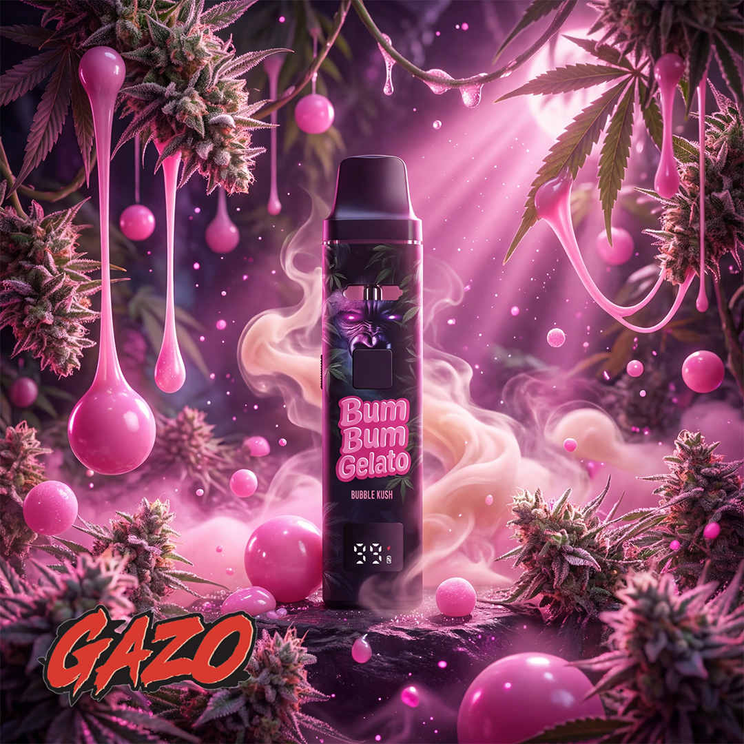 GZUZ - GAZO H3BTA Pro Vape - Bum Bum Gelato 1ml
