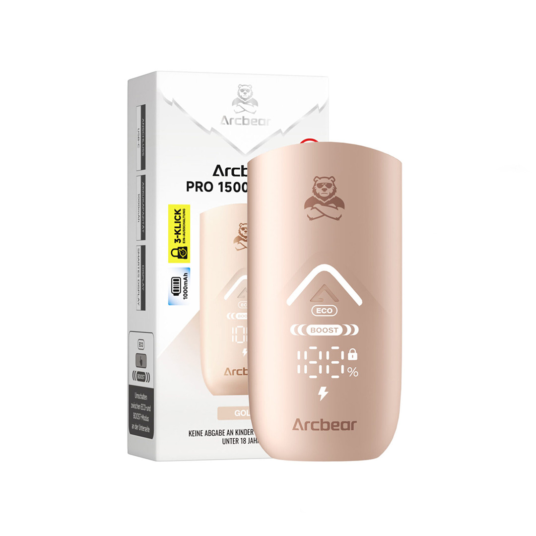 Arcbear - Pro 15000 Akkuträger - Gold