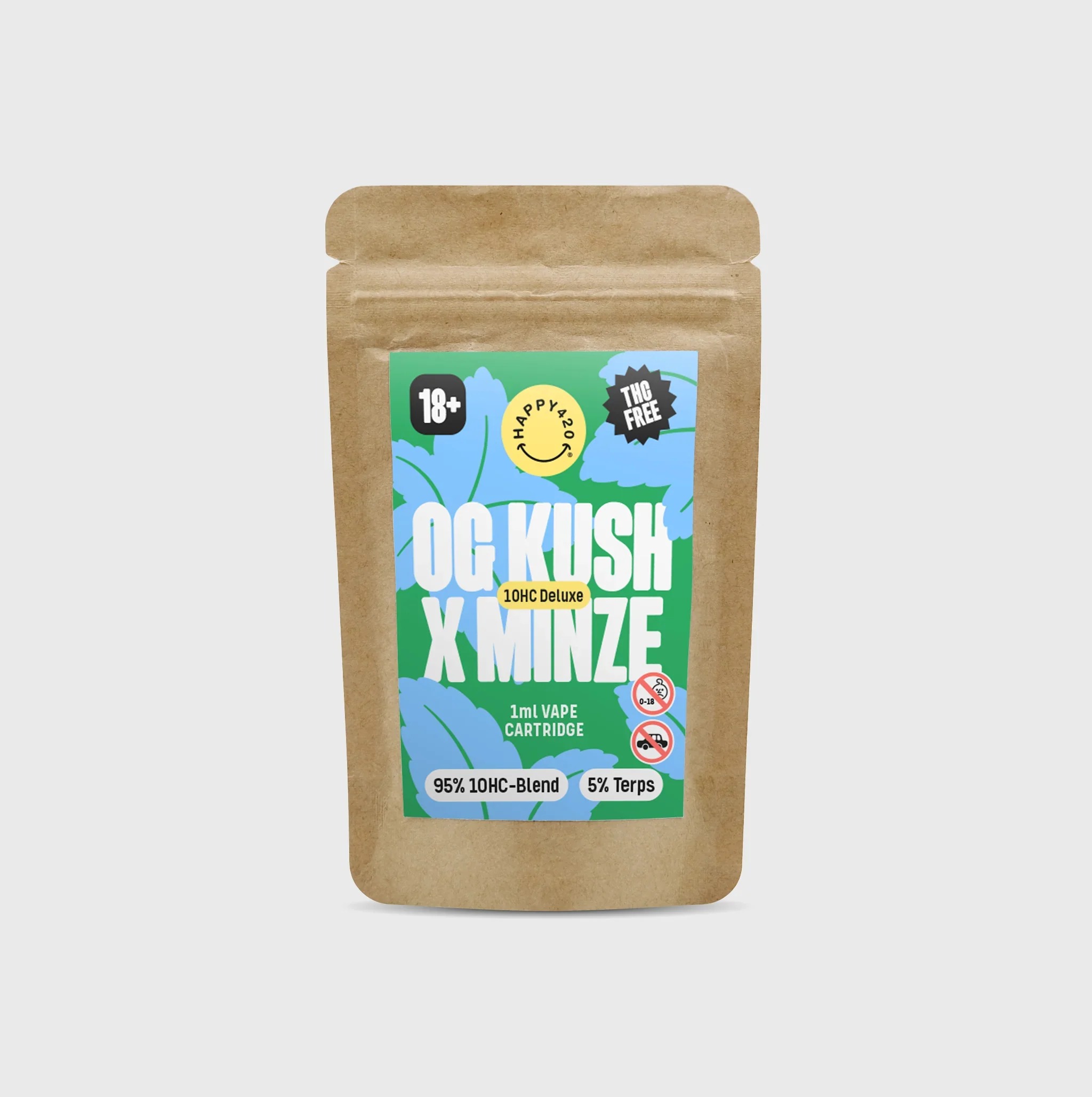 Happy420 10-HC Kartusche OG Kush X Minze Happy420 10-HC Kartusche OG Kush X Minze