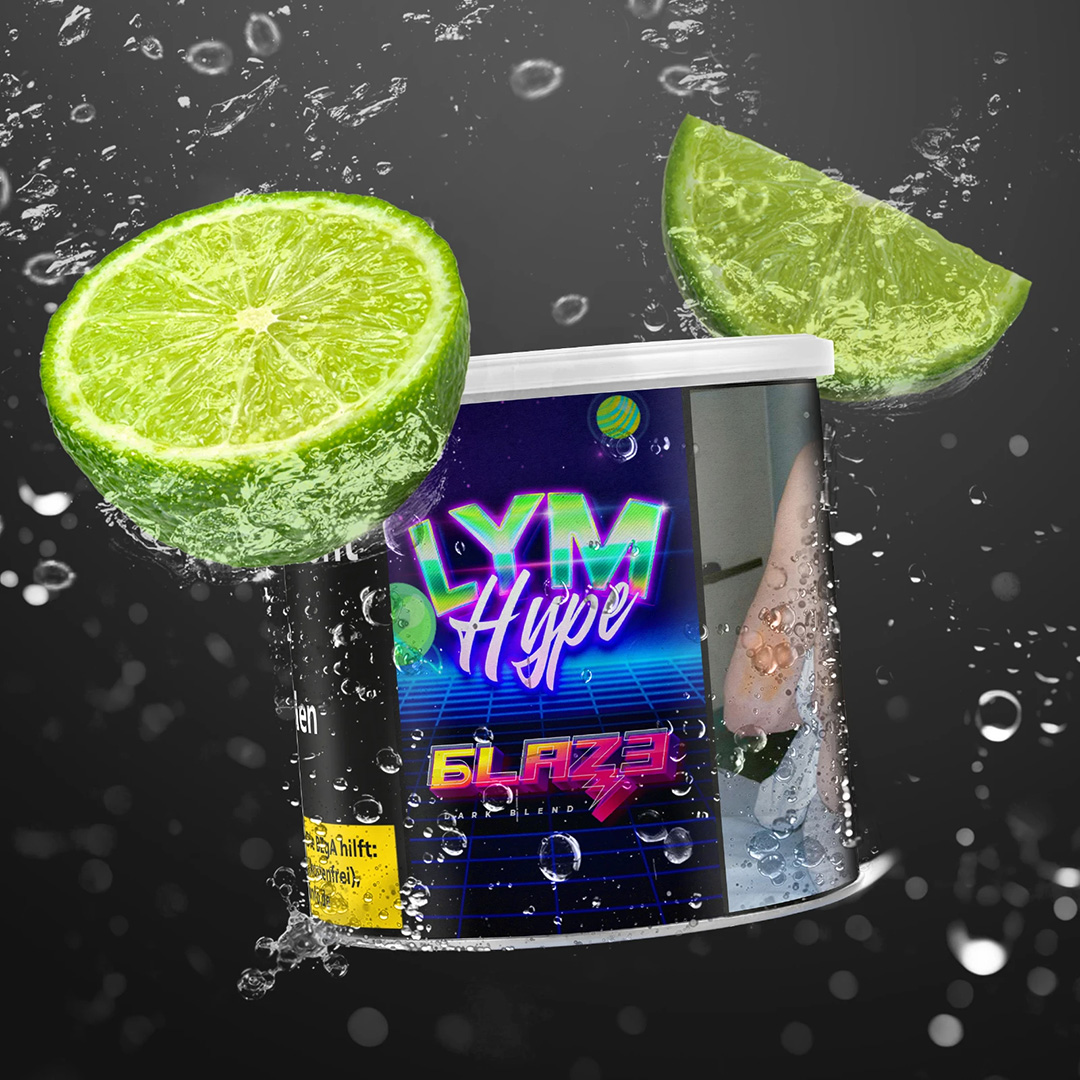 Blaze Shisha Tabak Lym Hype 200g Blaze Shisha Tabak Lym Hype 200g
