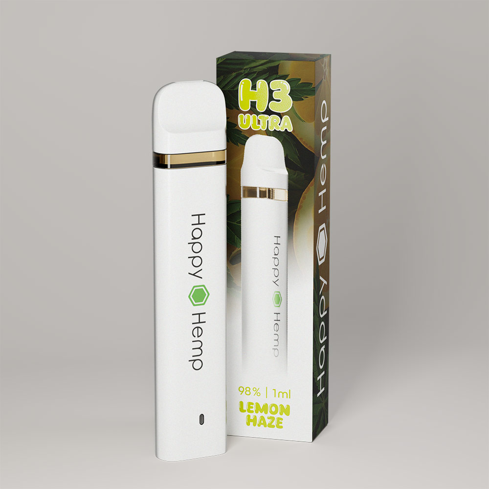 Happy Hemp H3 Ultra Vape Lemon Haze Happy Hemp H3 Ultra Vape Lemon Haze