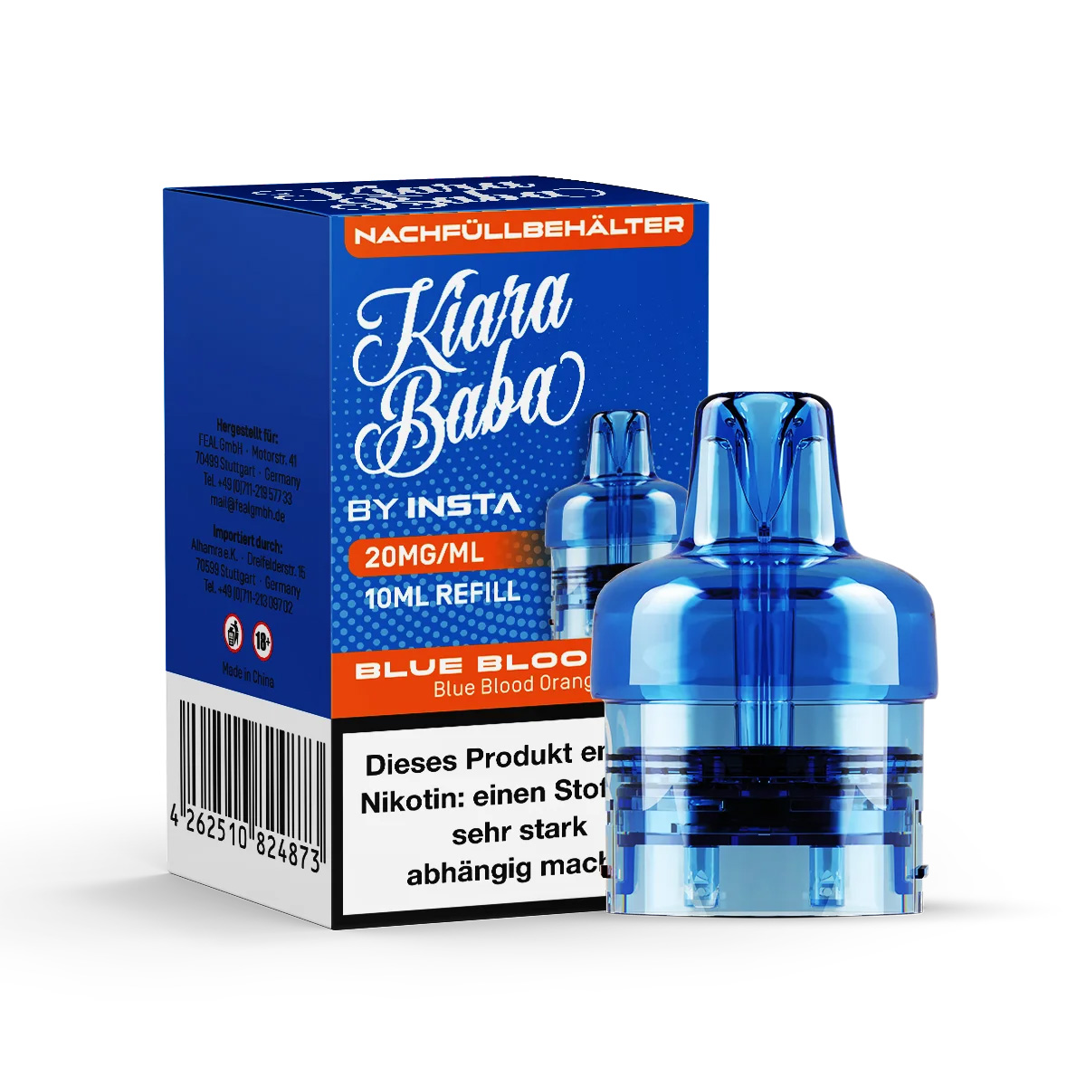 Kiara Baba 10K Pod - Blue Blood OG 10ml