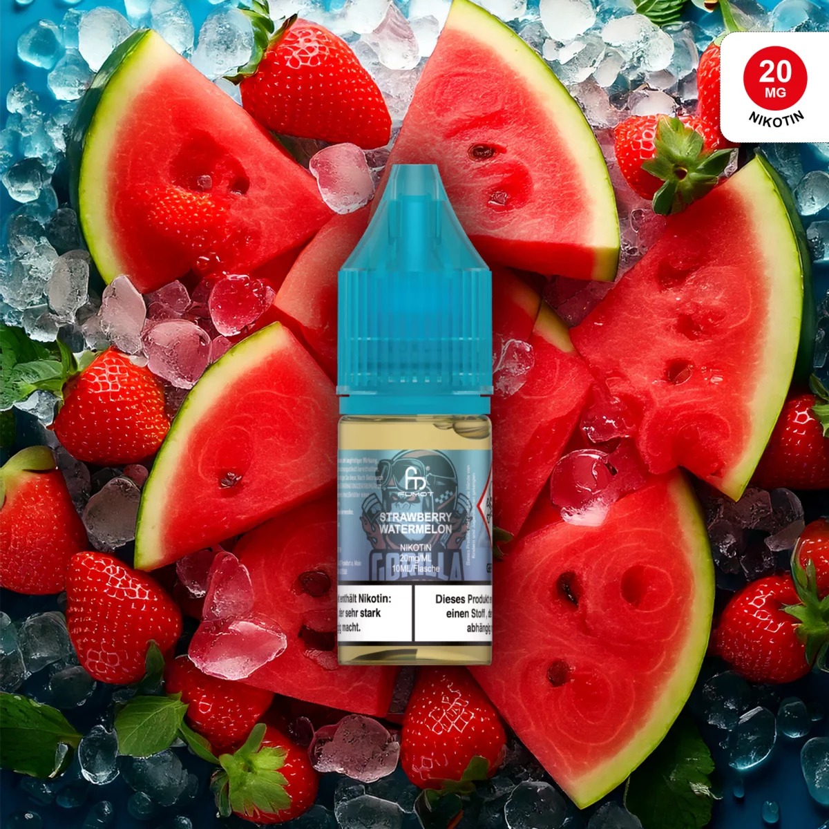 Randm Tornado Liquid Strawberry Watermelon Nikotinsalz 20mg 10ml