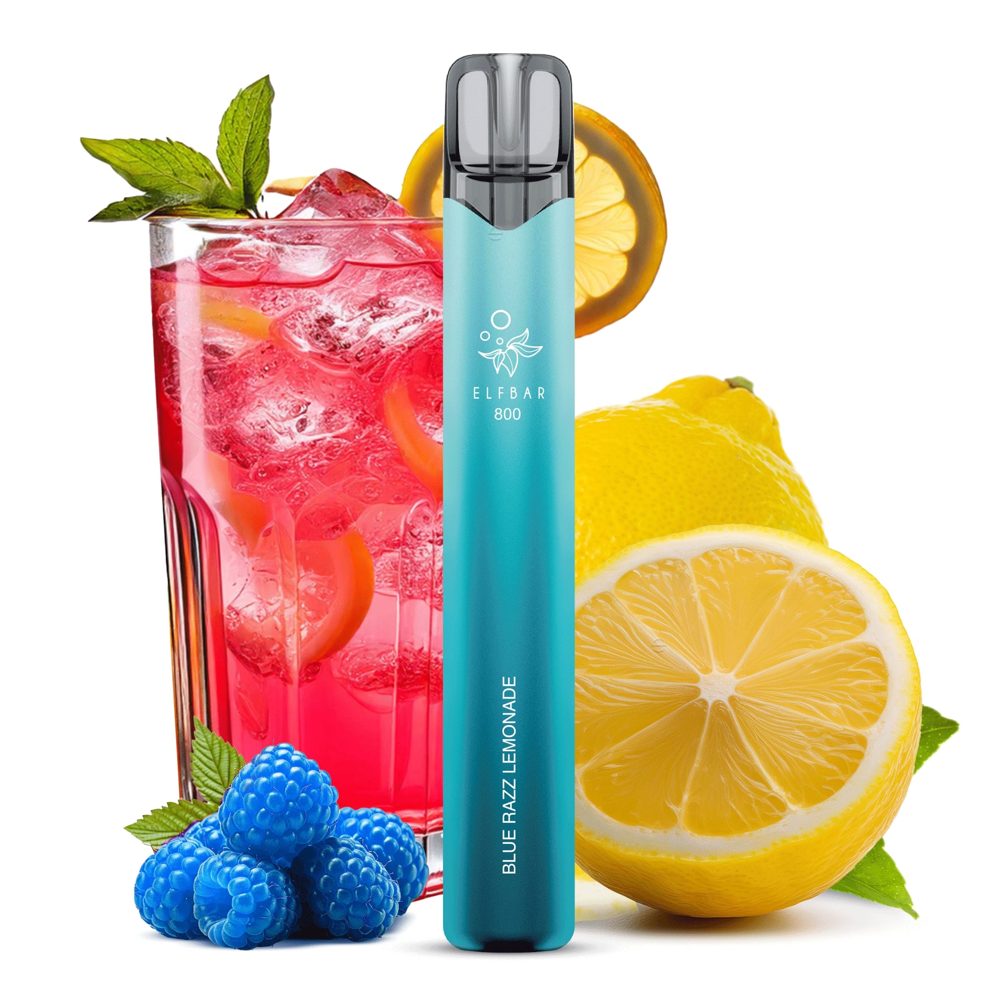 Elfbar 800 - Einweg E-Zigarette - Blue Razz Lemonade 2% Nikotin