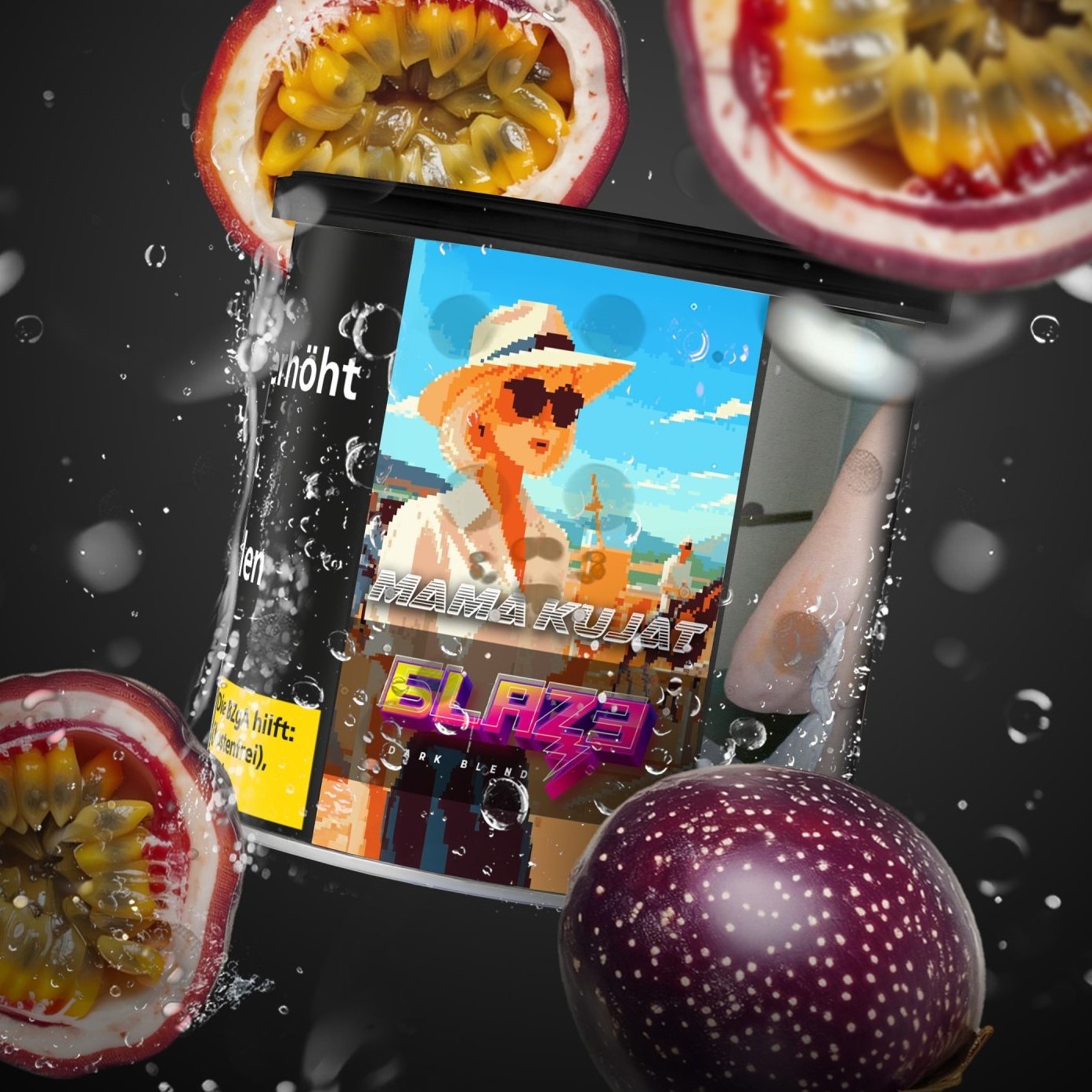 Blaze Dark Leaf Shisha Tabak Mama Kujat 200g Blaze Dark Leaf Shisha Tabak Mama Kujat 200g