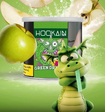 Hookain Shisha Tabak - Angry Green Dragon 200g