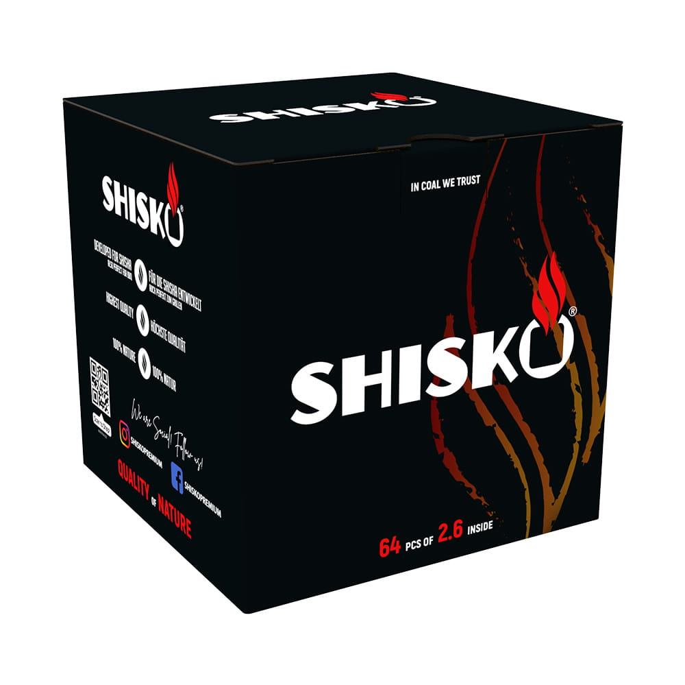 Shisko Naturkohle 26er 1 Kilogramm Shisko Naturkohle 26er 1 Kilogramm