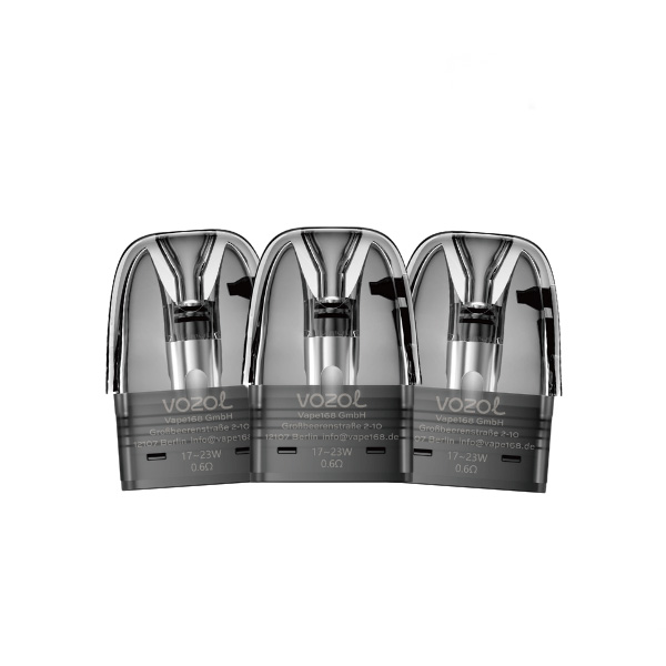 Vozol Ace Go & Ace Max Ersatzpods 3er Pack 0,6 ohm Vozol Ace Go & Ace Max Ersatzpods 3er Pack 0,6 ohm