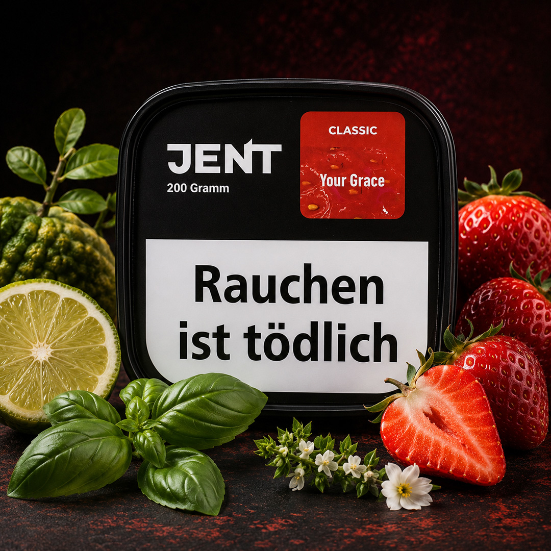 Jent Darkblend Shisha Tabak Classic Line Your Grace 200g Jent Darkblend Shisha Tabak Classic Line Your Grace 200g
