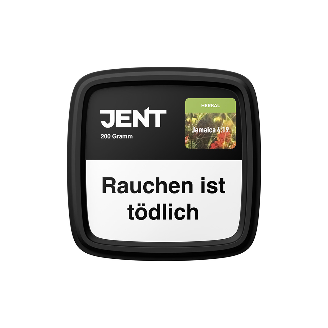 Jent Darkblend Shisha Tabak Herbal Line Jamaica 4:19 200g Jent Darkblend Shisha Tabak Herbal Line Jamaica 4:19 200g