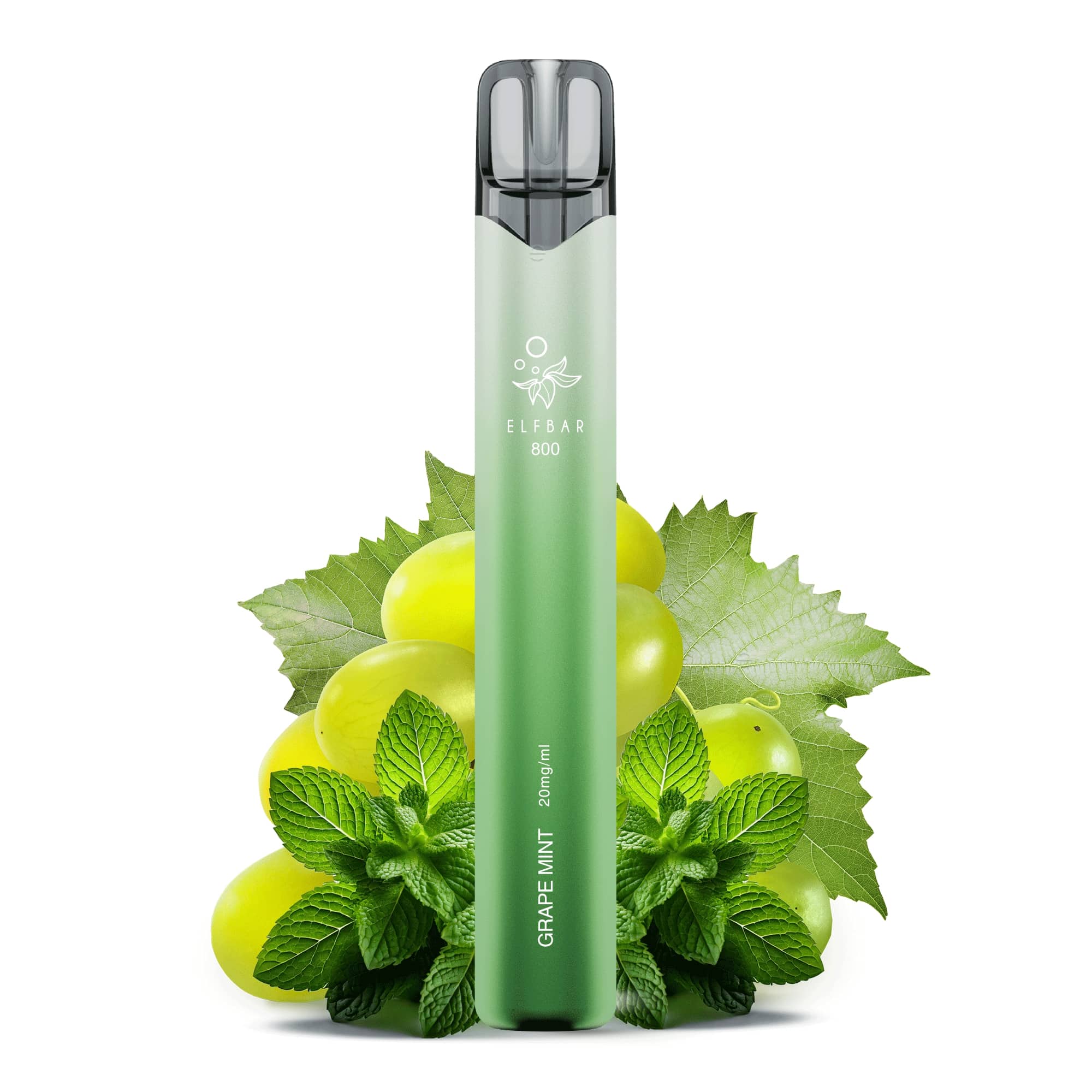 Elfbar 800 - Einweg E-Zigarette - Grape Mint 2% Nikotin