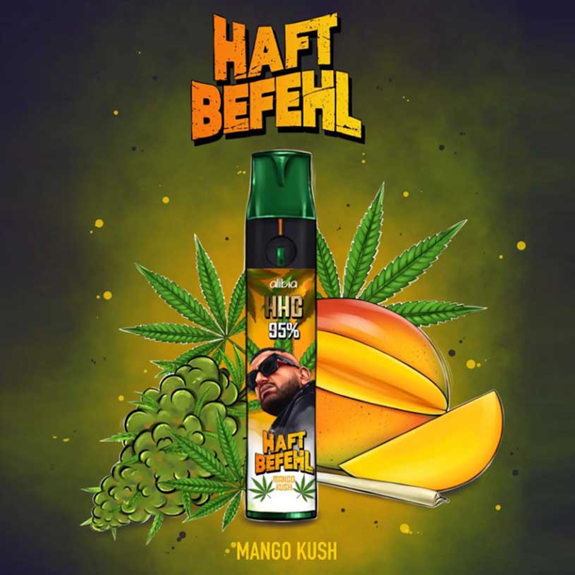 Haftbefehl HHC Vape - Mango Kush 0,5ml