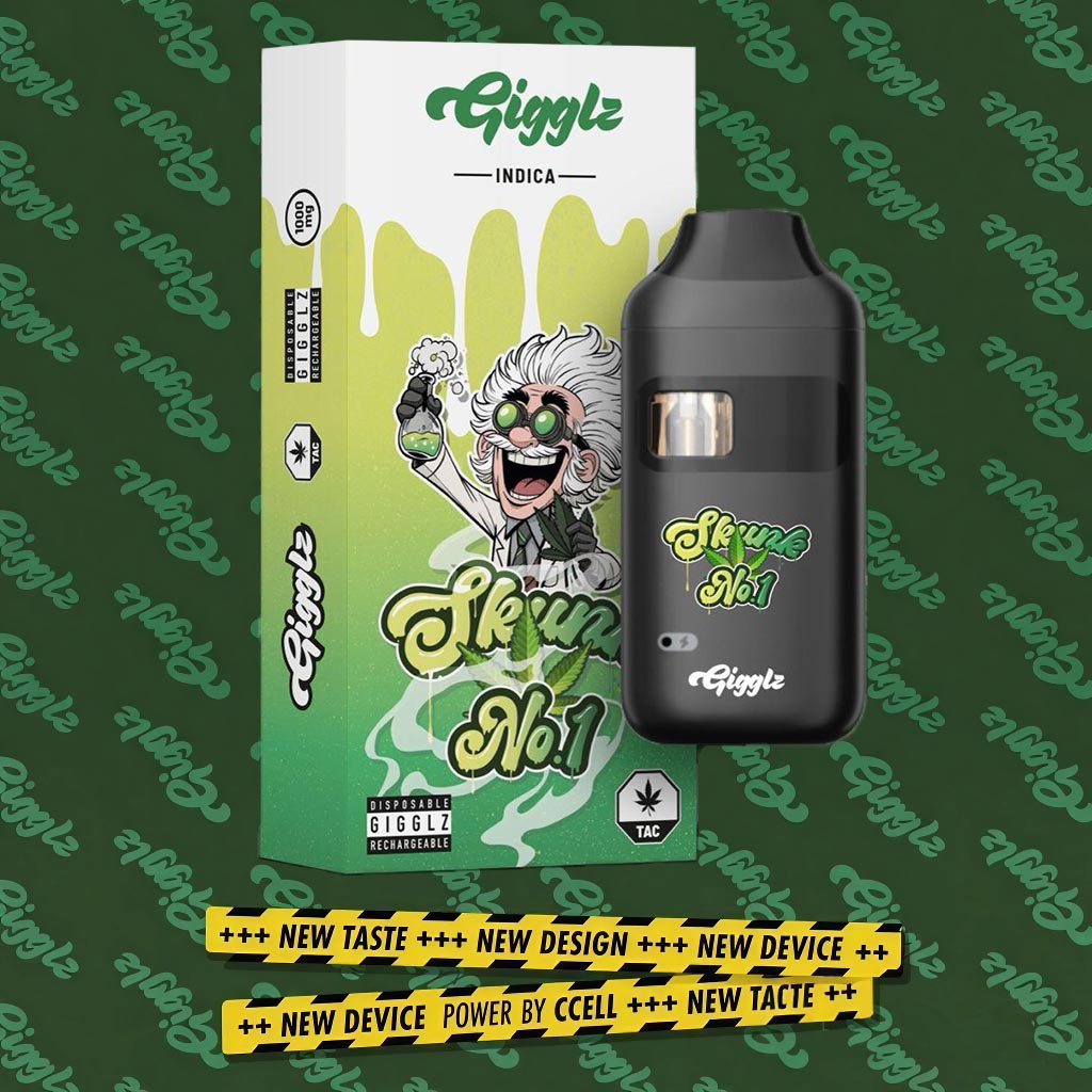 Gigglz Skunk No. 1 TAC Vape 1ml Gigglz Skunk No. 1 TAC Vape 1ml
