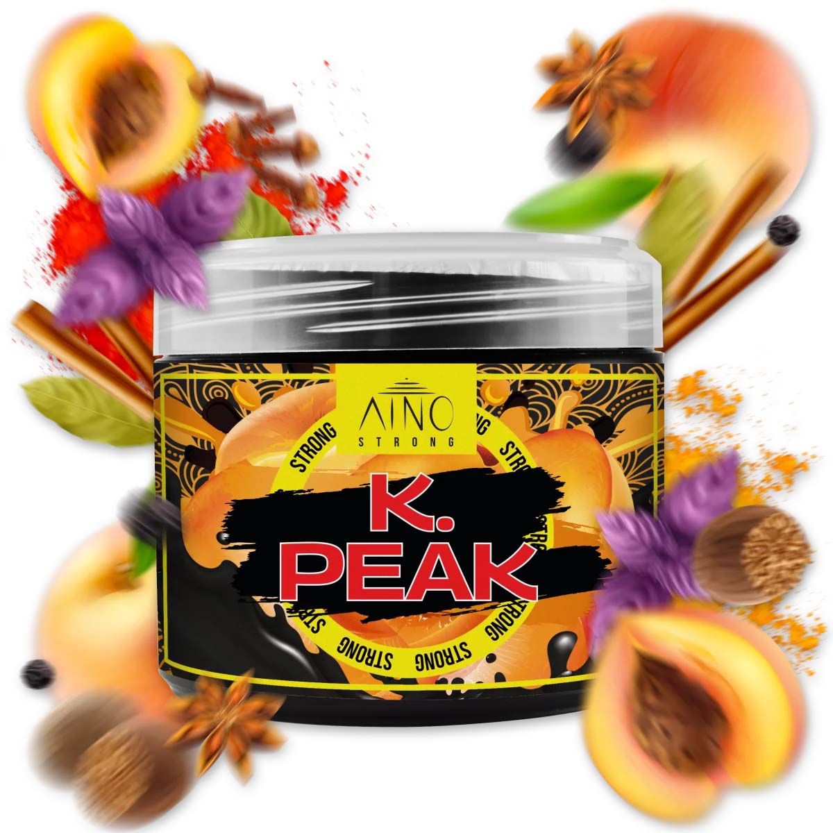 Aino Shisha Tabak Strong K. Peak 200g Aino Shisha Tabak Strong K. Peak 200g