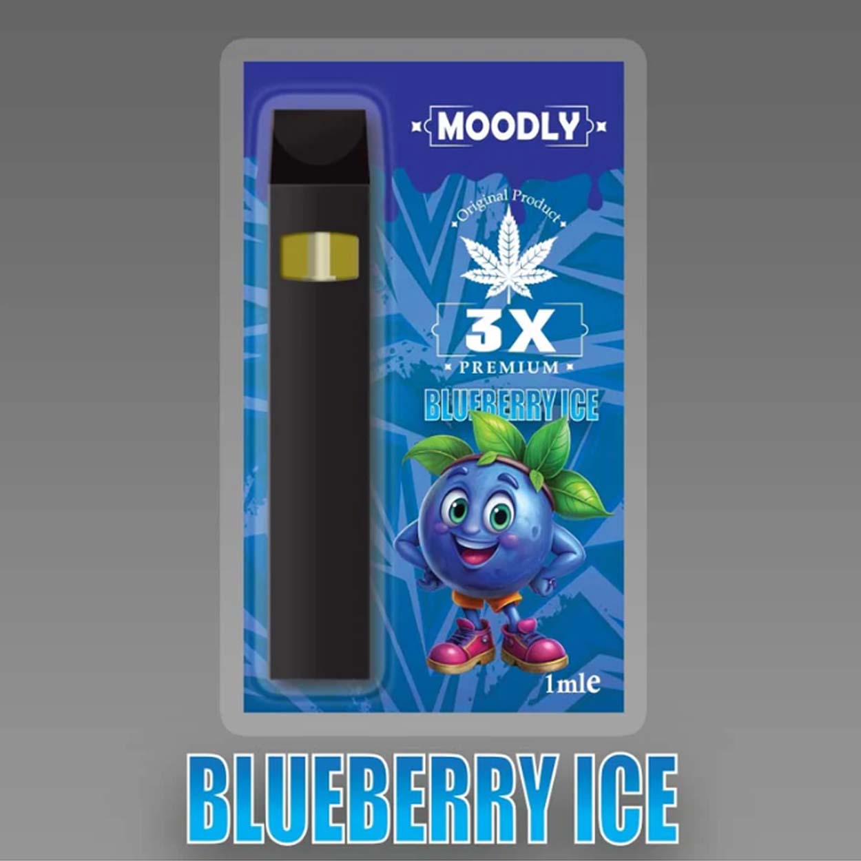 Moodly Trax TRC5 Vape Blueberry Ice Moodly Trax TRC5 Vape Blueberry Ice