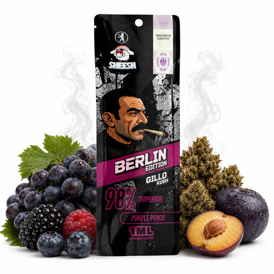 Sheesh Superior Vape Berlin Edition Gillo Kush 1ml Sheesh Superior Vape Berlin Edition Gillo Kush 1ml