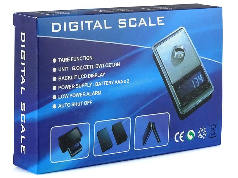 Digitalwaage mit Schutzhülle - 200g/0,1g