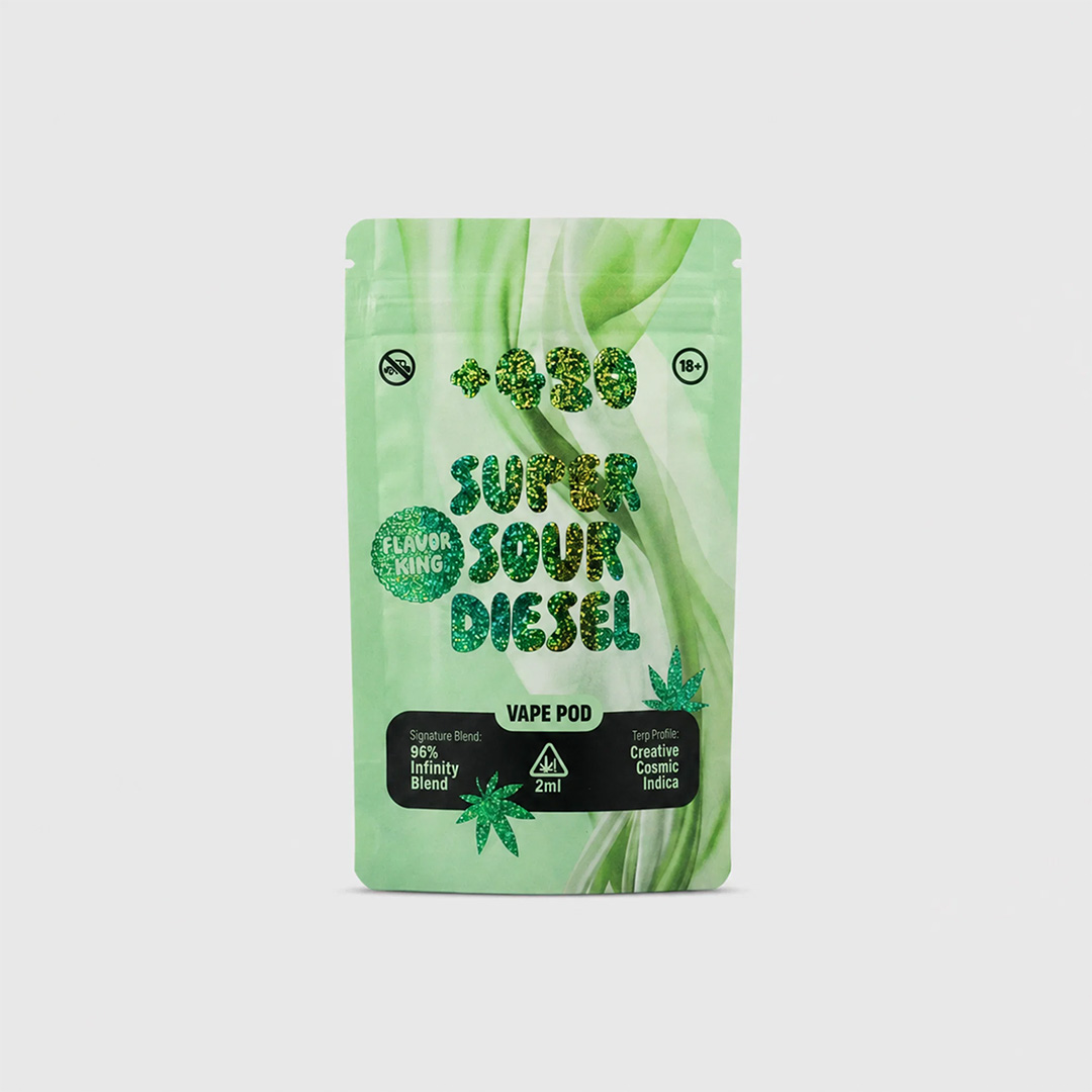 Happy420 Sour Diesel +420 Superior Blend Pod 2ml Happy420 Sour Diesel +420 Superior Blend Pod 2ml