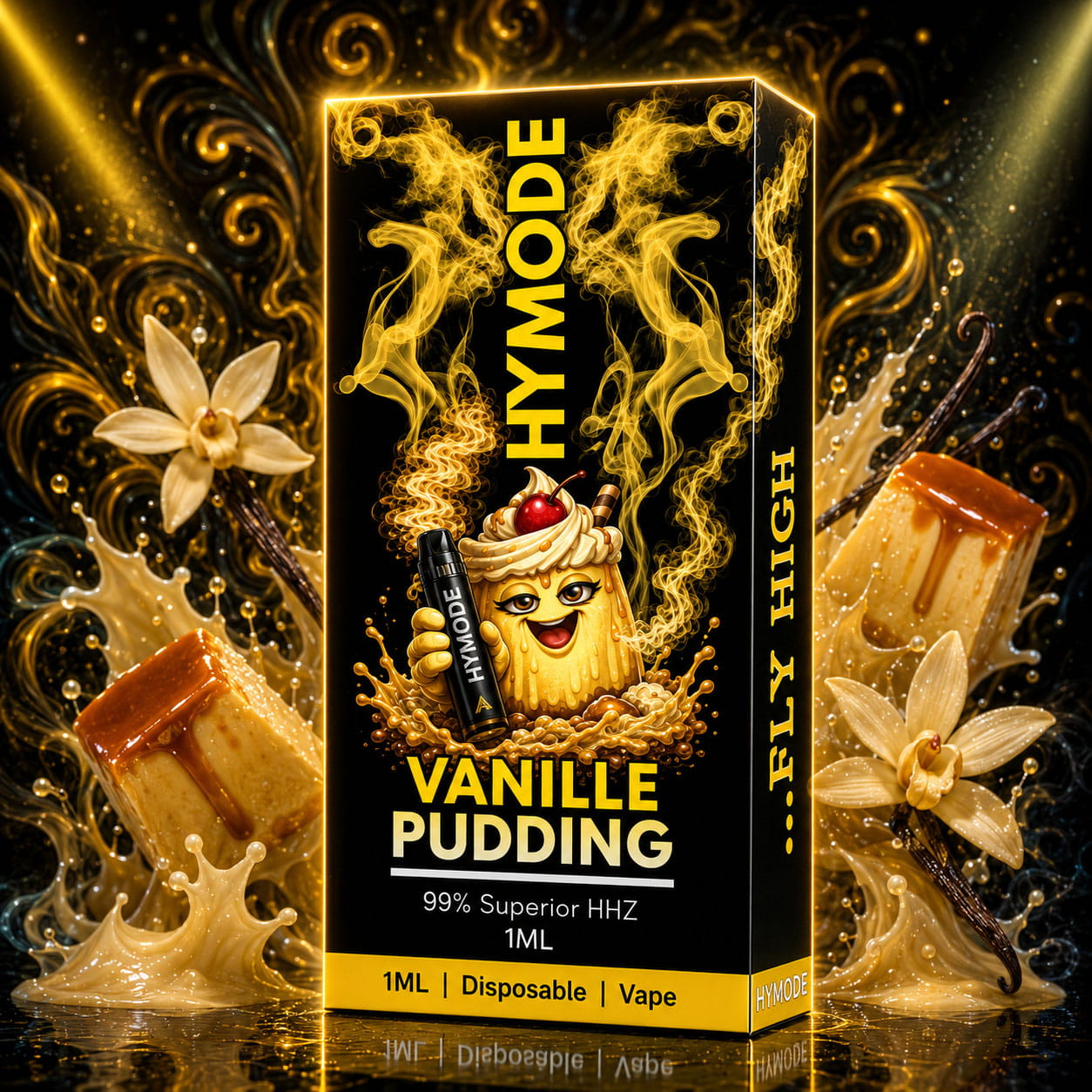 Hymode Superior HHZ Vape - Vanille Pudding 1ml